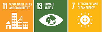 Sustainable Development Goals (SDGs) 11,13,7